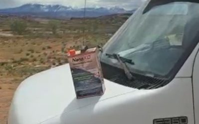 Ford E350 performance improvement on a 6K miles trip from Miami to Utah, after applying NanoXD